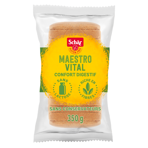 Pain frais vital aux céréales sans gluten SCHÄR, 350g
