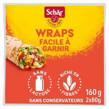 Wraps sans gluten SCHAR, 2x80g, 160g