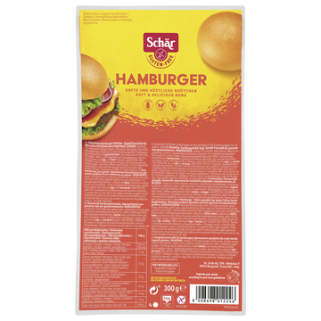 Hamburger sans gluten SCHAR, 300g