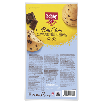 Pain brioché sans gluten aux pépites de chocolat SCHAR, 220g