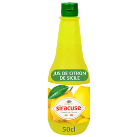Jus de citron jaune SIRACUSE, 50cl