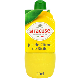 Jus de citron jaune SIRACUSE, 20cl