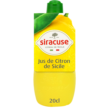 Jus de citron jaune SIRACUSE, 20cl