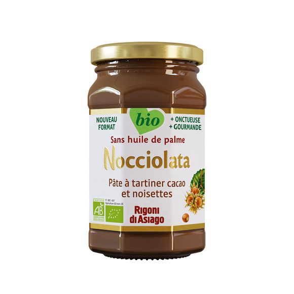 Pâte à tartiner Nocciolata sans gluten Bio RIGONI DI ASIAGO, 250g