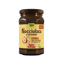 Pâte à tartiner bio sans lait NOCCIOLATA, 250g