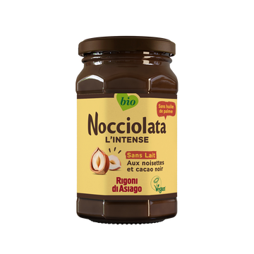 Pâte à tartiner bio sans lait NOCCIOLATA, 250g