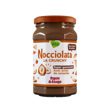Pâte à tartiner nocciolata crunchy bio RIGONI DI ASIAGO, 250g