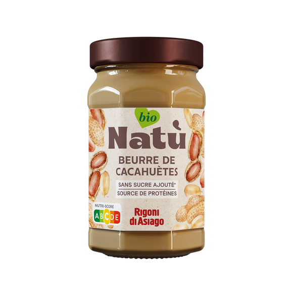 Beurre de cacahuète bio NATU, 220g