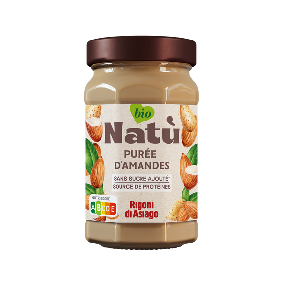 Purée d'amandes bio NATU, pot 220g