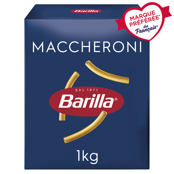Pâtes Macaroni BARILLA - 1kg