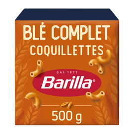 Pâtes Coquillettes au blé complet Integrale BARILLA - 500g
