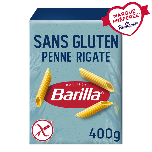 Pâtes Penne Rigate Sans gluten BARILLA - 400g
