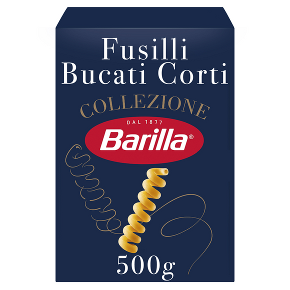 Pâtes Fusilli Bucati Corti Collezione BARILLA - 500g