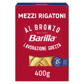 Pâtes Mezzi Rigatoni Al Bronzo BARILLA - 400g