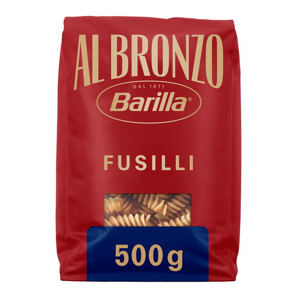 Pâtes premium Fusilli Al Bronzo BARILLA 500g