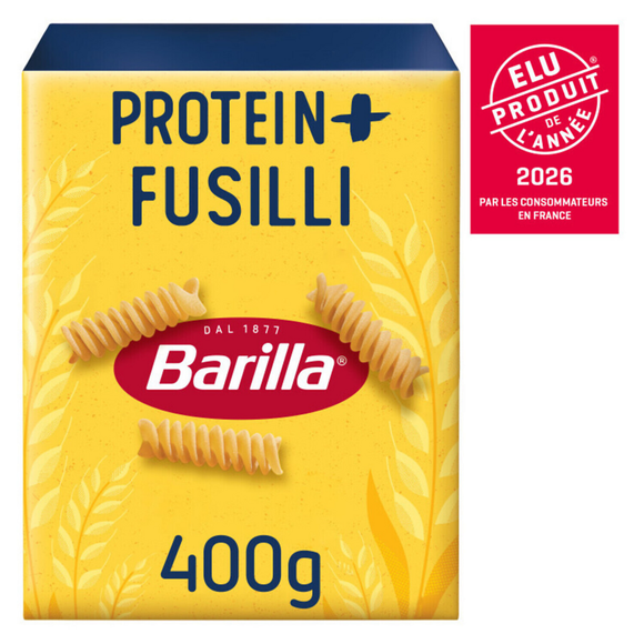 Pâtes fusilli protein + BARILLA - 400g