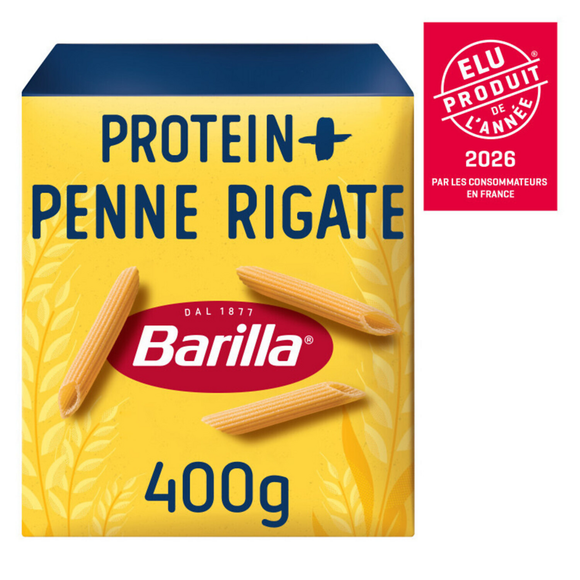 Pâtes penne rigate protein + BARILLA - 400g