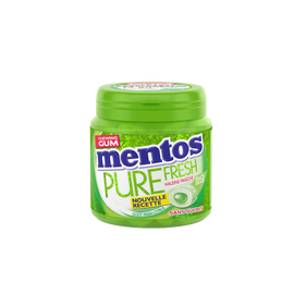 Chewing-gum Pure Fresh Citrus s/sucres MENTOS, 50 dragées 100g