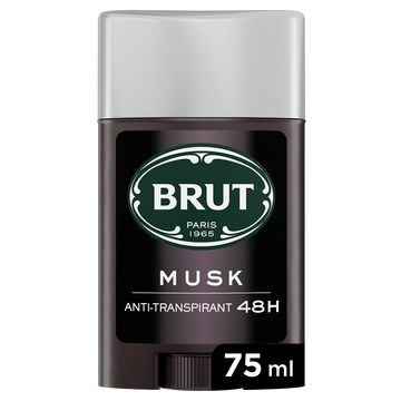 Déodorant stick BRUT anti-transpirant musk 75ml