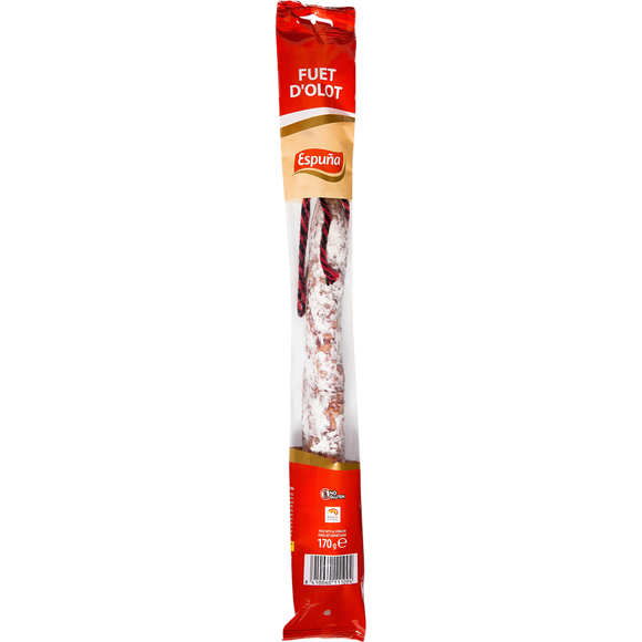 Saucisse sèche fuêt d'Olot ESPUNA, 170g
