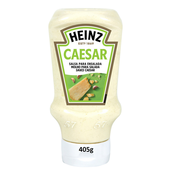 Sauce salade Caesar Heinz Flacon Souple Top Down 405g