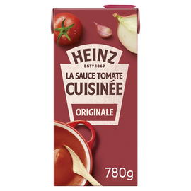 Sauce tomate cuisinée ail et oignons HEINZ 780g