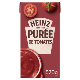 Purée de tomates HEINZ brique 520g
