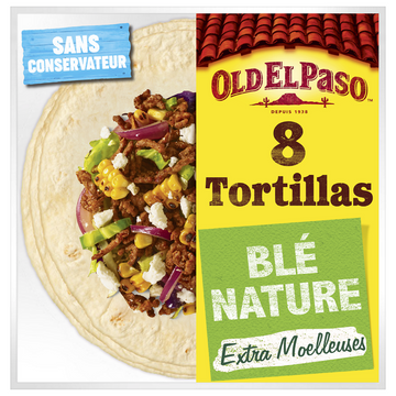 Tortillas de blé x8 OLD EL PASO 326g
