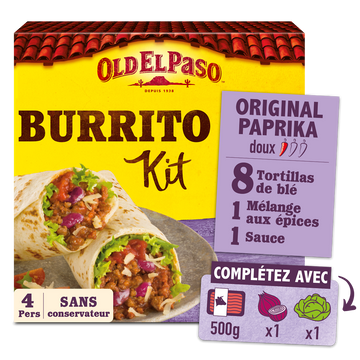 Kit burritos OLD EL PASO 510g