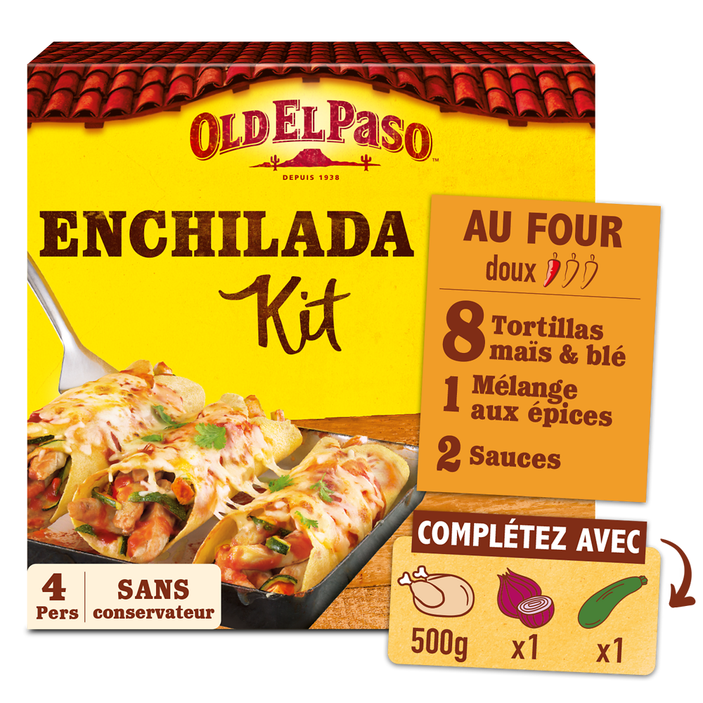 Kit enchilada OLD EL PASO 657g