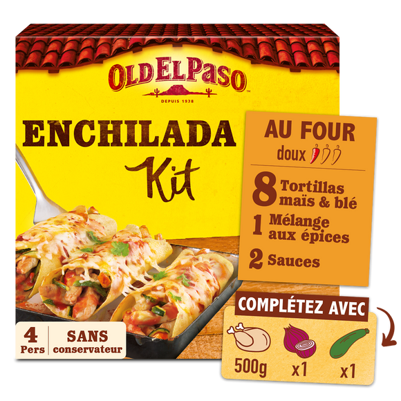 Kit enchilada OLD EL PASO 657g