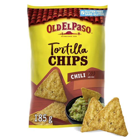 Chips tortilla chili OLD EL PASO 185g