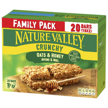 Barre céréales crunchy avoine & miel NATURE VALLEY x10 420g
