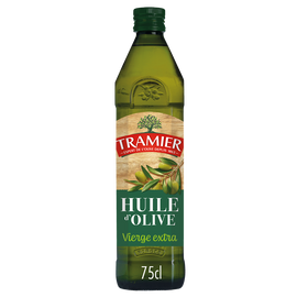 Huile d'olive vierge extra TRAMIER, bouteille de 75cl