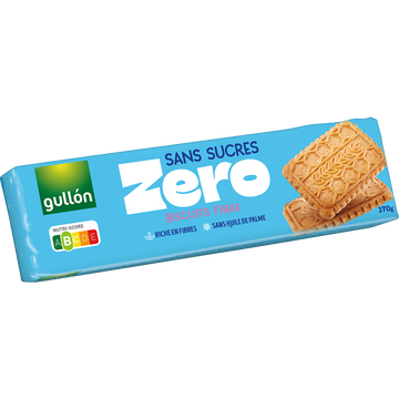 Biscuits fibre sans sucres GULLON, 170g