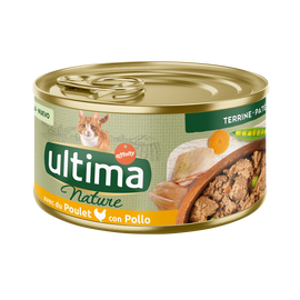 Sachets fraîcheur pour chat mono conserve repas Poulet ULTIMA NATURE -85g