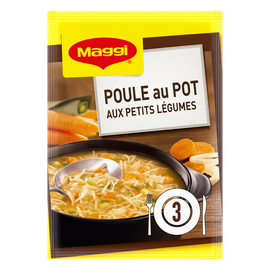 Soupe Poule au pot aux petites légumes MAGGI - 75 cl