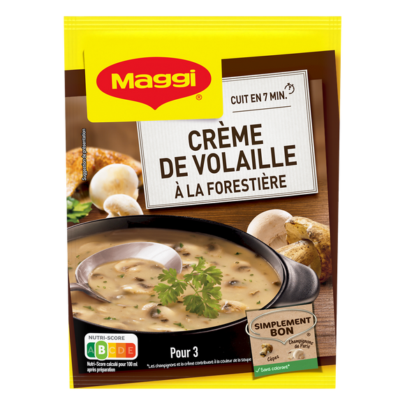 Soupe crème de volaille à la forestières MAGGI, 64g