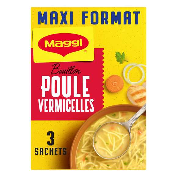 Soupe Poule aux vermicelles Maggi - 3 x 59g