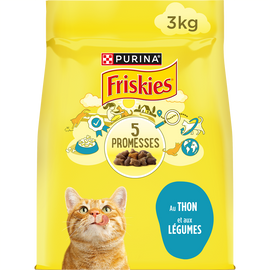 Croquettes pour chat adulte Thon FRISKIES - 3kg