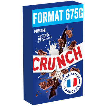 Céréales au chocolat CRUNCH - 645g