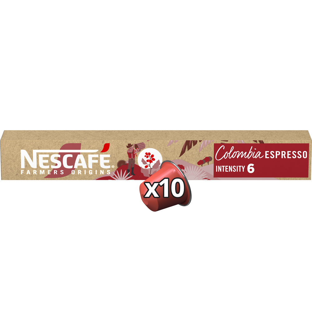 Café Capsules Compatibles Nespresso Colombia NESCAFE FARMERS ORIGINS -x10