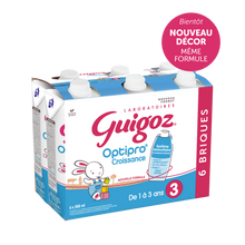 GUIGOZ OPTIPRO - Lait croissance liquide, dès 12 mois - 6x500ml