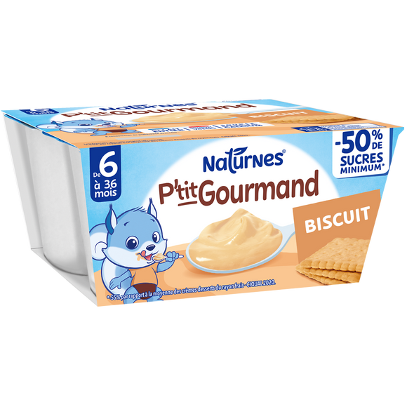 P'tit gourmand biscuit NESTLE 4x100g