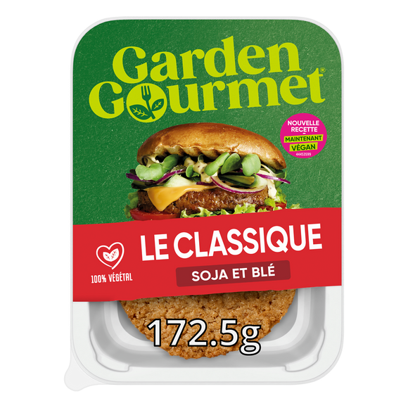 Steak de soja et blé GARDEN GOURMET x2 173g