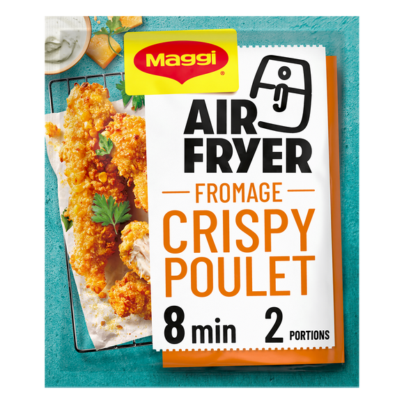 Crispy poulet fromage 9 minutes Air fryer MAGGI 2 portions 44g