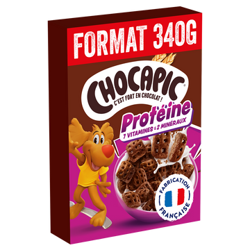 Céréales CHOCAPIC Nestlé protéines paquet 340g