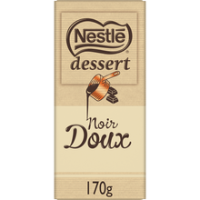 Chocolat noir doux NESTLE DESSERT - Tablette 170g