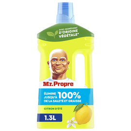 Nettoyant multi-usages liquide sol citron d'été MR PROPRE 1,3l