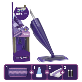 Swiffer Wetjet Système Anti-Poussiére Starter Kit 1KIT